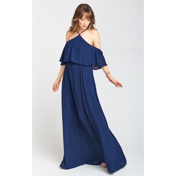 NWOT show me your mumu Rebecca rich navy crisp - Picture 2 of 3